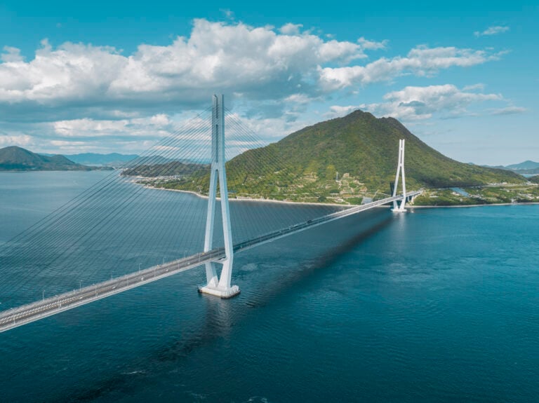 Shimanami Kaido Ride–Onomichi–Tatara Bridge–Setoda–One-way 50km
